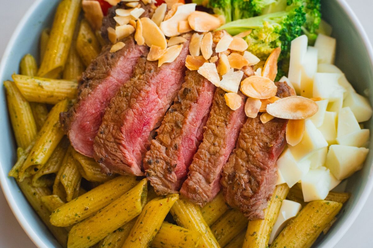 steak haché musculation repas équilibré